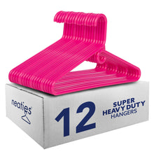 Load image into Gallery viewer, Neaties Super Heavy Duty Plastic Hangers
