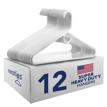Load image into Gallery viewer, Neaties Super Heavy Duty Plastic Hangers
