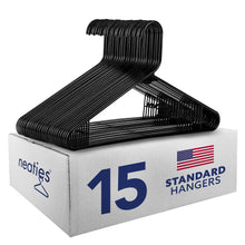 Load image into Gallery viewer, Neaties Standard Notch-less Plastic Hangers with Bar Hooks
