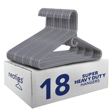Load image into Gallery viewer, Neaties Super Heavy Duty Plastic Hangers
