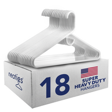 Load image into Gallery viewer, Neaties Super Heavy Duty Plastic Hangers
