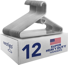 Load image into Gallery viewer, Neaties Super Heavy Duty Plastic Hangers
