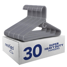 Load image into Gallery viewer, Neaties Super Heavy Duty Plastic Hangers
