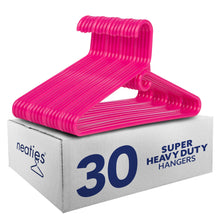 Load image into Gallery viewer, Neaties Super Heavy Duty Plastic Hangers
