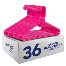 Load image into Gallery viewer, Neaties Super Heavy Duty Plastic Hangers
