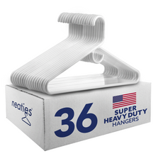 Load image into Gallery viewer, Neaties Super Heavy Duty Plastic Hangers
