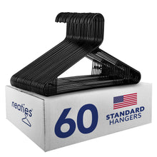 Load image into Gallery viewer, Neaties Standard Notch-less Plastic Hangers with Bar Hooks
