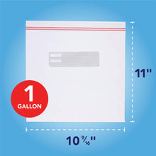 Load image into Gallery viewer, Neaties Heavy Duty Gallon Double Zipper Bags, 11&quot;x11&quot;, 150pcs
