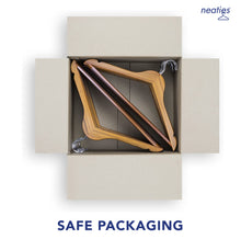 Load image into Gallery viewer, Neaties Bamboo Wood Hangers

