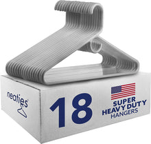 Load image into Gallery viewer, Neaties Super Heavy Duty Plastic Hangers

