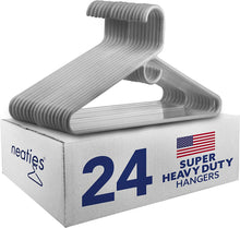 Load image into Gallery viewer, Neaties Super Heavy Duty Plastic Hangers
