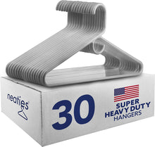 Load image into Gallery viewer, Neaties Super Heavy Duty Plastic Hangers
