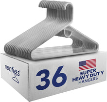 Load image into Gallery viewer, Neaties Super Heavy Duty Plastic Hangers
