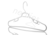 Load image into Gallery viewer, Neaties USA Made Heavy Duty Extra Large White Plastic Hangers, Set of 18
