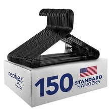 Load image into Gallery viewer, Neaties Standard Notch-less Plastic Hangers with Bar Hooks
