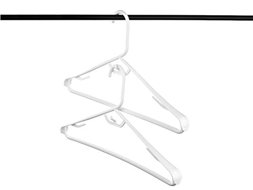 Neaties American Made Black Super Heavy Duty Plastic Hangers